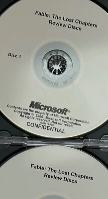 Fable: The Lost Chapters Review code - Microsoft - Pre-release code 2005 - Image 1 of 4