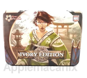 Ivory Edition 36 Booster Packs, SEALED TIN Legend of the Five Rings AEG L5R CCG - Picture 1 of 2