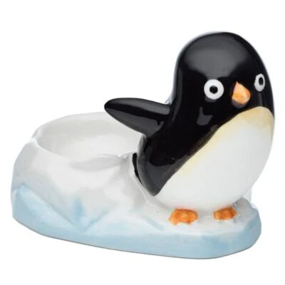 HUDDLE PENGUIN EGG CUP HOLDER NEW IN GIFT BOX