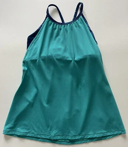 Ivivva by Lululemon Sport Top Tank Girls size 10 Green - Picture 1 of 5