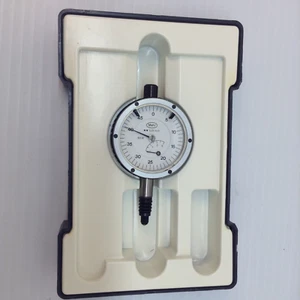 MAHR 803W DIAL INDICATOR 0-3MM RANGE 0.01 GRADUATION OPEN BOX - Picture 1 of 6