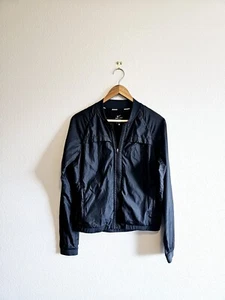 Nike Running Dri-Fit Women's Essential Black Running Windbreaker Jacket- Small - Picture 1 of 8