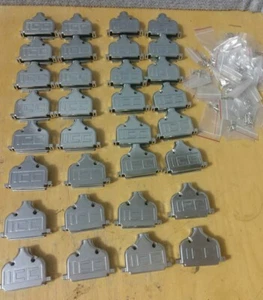 (32) ICC BACKSHELL Connectors DIE CAST Steel with Hardware - Picture 1 of 3