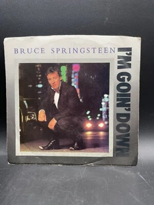 Bruce Springsteen - I'm Goin Down 45 RPM vinyl record - Imagen 1 de 4