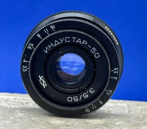 INDUSTAR 50-2 f3.5/50mm made in USSR Excellent working condit๐๐๐บ๐ฆ - Picture 1 of 17