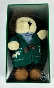Starbucks Bearista 2016 Limited Edition Plush Holiday Christmas Bear Stuffed New - Picture 1 of 9