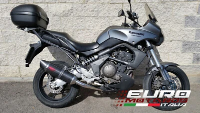 Kawasaki Versys 650 2006-2014 MassMoto Terminale Scarico Oval Carbonio Exhaust Foto 1 de 4