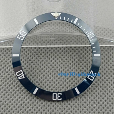 38mm Navy blue ceramic watch bezel insert for 40mm automatic watches - Image 1 of 4
