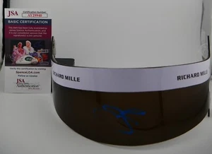 Oliver Bearman Signed Ferrari Helmet Visor COA - Picture 1 of 1
