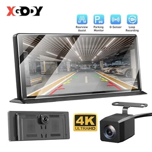 11.3" Portable 4K Touch Screen Car Stereo Wireless Apple Carplay Android Auto BT - Picture 1 of 6