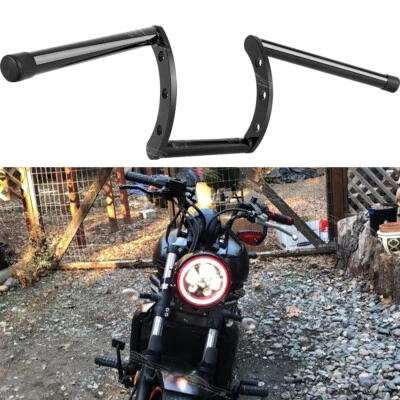 Manillar de barras Z para moto 7/8" 22 mm para Kawasaki Vulcan 750 650 Bobber 800 900 Foto 1 de 4