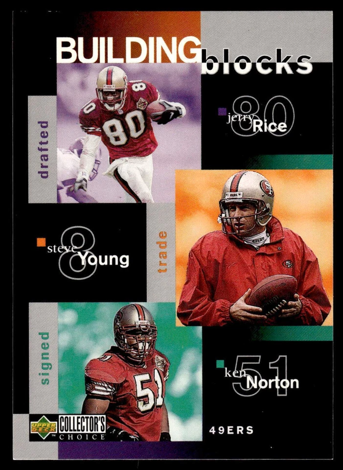 1997  Collector's Choice #356 Jerry Rice/Young - Image 1 of 2