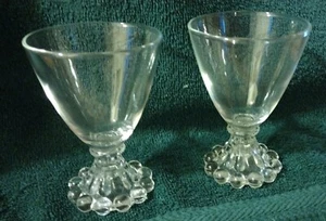 Boopie 4 Inch Cordials Anchor Hocking - 2 glasses - Picture 1 of 1