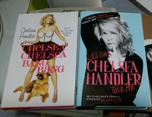 Lies That Chelsea Handler Told Me Signed & Chelsea Handler BANG BANG 3 Bookmarks - Foto 1 di 12