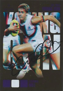 Signed 2011 FREMANTLE DOCKERS AFL Card STEPHEN HILL Young Gun Herald Sun - Picture 1 of 2
