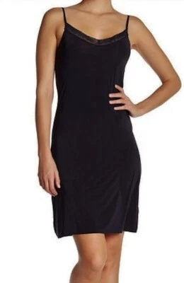 Vestido YUMMIE Sunny Línea A NEGRO Ribete de Encaje Completo Sin Cordones Por encima de la Rodilla NUEVO Para Mujer Talla S Foto 1 de 4