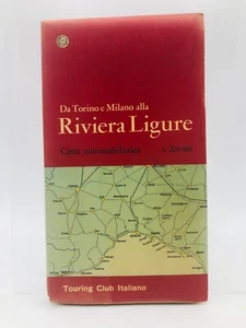Touring club da Torino e Milano alla riviera Ligure mappa 1:200000 - Picture 1 of 3