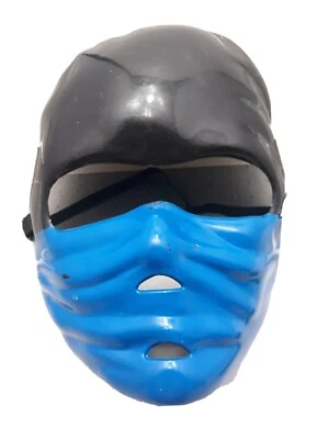 Greenbrier International Blue and Black Ninja mask vintage  - Image 1 of 4
