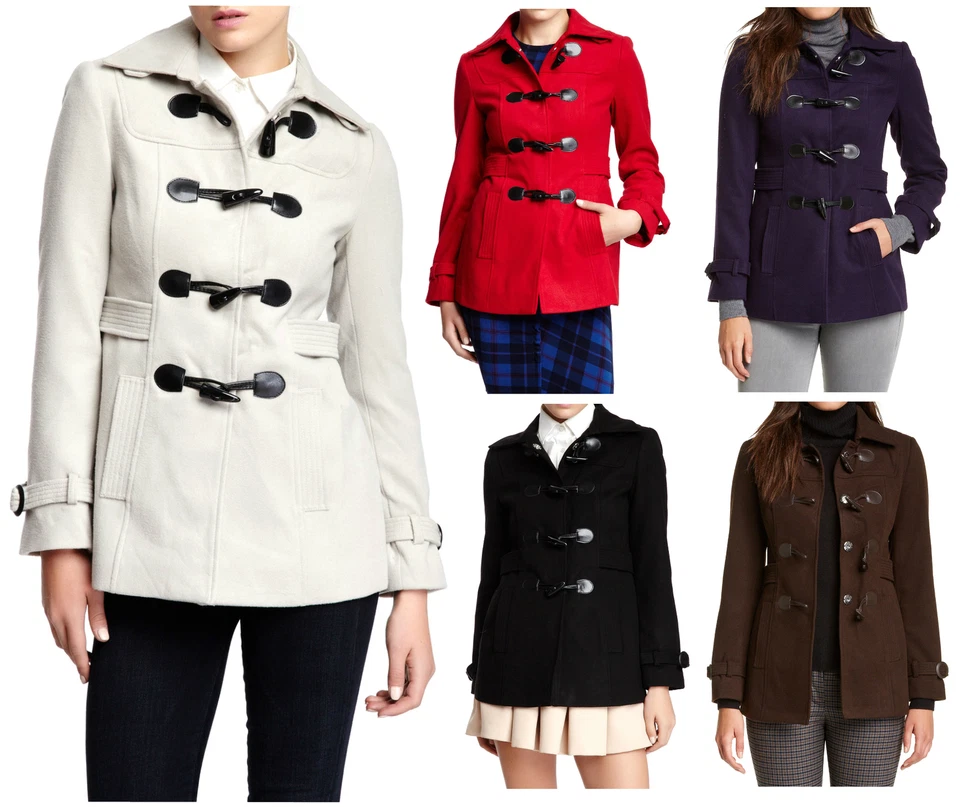 Vertigo Paris Women's Classic Duffle Style Toggle Coat - Image 1 of 1