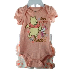 Winnie the Pooh Too Sweet to Bear  Bodysuit and Pants 0-3 Months  #26032 - Picture 1 of 1