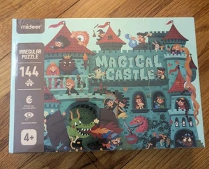 Mideer Irregular Puzzle - MAGICAL CASTLE - 144 Pieces - Picture 1 of 2