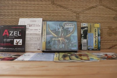 Azel Panzer Dragoon RPG Complete Set! Sega Saturn SS Japan VG+! - Image 1 of 4