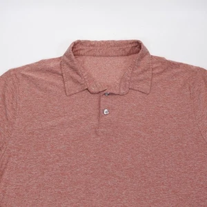 Camisa Polo Vuori Strato Tech Roja Rosa Brezo Para Hombre Talla M - Imagen 1 de 9