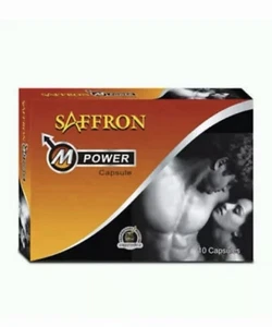 Ayurvedic  Saffron M Power Capsules For Men 60 Capsules - Picture 1 of 2