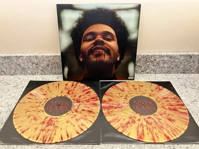 The Weeknd – After Hours  ; 2020 2XLP Gold w/ Red Splatter VINYL EX - Image 1 of 4