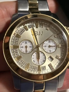 JBW Heist J66208 Daimond  Two-Tone Stainless Steel Men's Watch - Picture 1 of 12