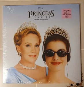 THE PRINCESS DIARIES - ORIGINAL SOUNDTRACK - CLEAR W/BLUE SPLATTER VINYL NEW - Picture 1 of 5