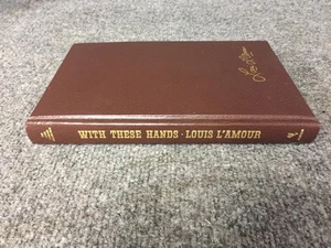 Louis L'Amour Leatherette Book - With These Hands - Picture 1 of 5