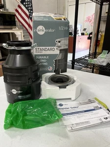 Garbage Disposal, Continuous Feed, 500 Lift & Latch Standard Series 1/2 HP, Sink - Picture 1 of 4