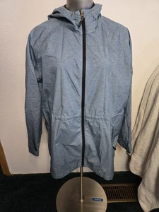 Womens 32° Cool Lightweight Hooded Rain Windbreaker Size Large. - Picture 1 of 10