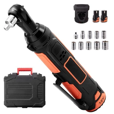 Cordless Electric Ratchet Wrench Cordless Ratchet 3/8" 12V 2 Batteries - Image 1 of 4