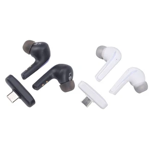 New Wireless Earbuds With ENC Mic 2.4GHz 3D Stereo BT 5.3 Headphones With USB C - Picture 1 of 18