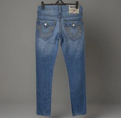 True Religion Slim Jeans W30” L34” Women’s Blue Jeans Made In USA - Image 1 of 4