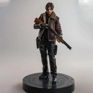 Resident Evil 4 Remake Edición Coleccionista Leon Estatua Figura Caja Set - Imagen 1 de 13