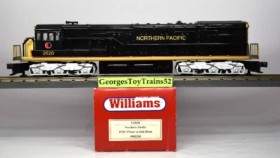 WILLIAMS 3-RL O 2520 NP NORTHERN PACIFIC U33C DIESEL W/HORN U206H LNIB MSRP $270 - Image 1 of 4