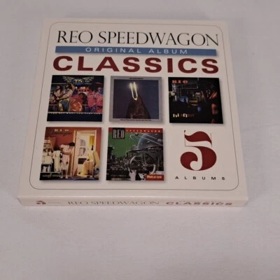 REO Speedwagon Original Album Classics 5 Album CD Set Foto 1 de 4