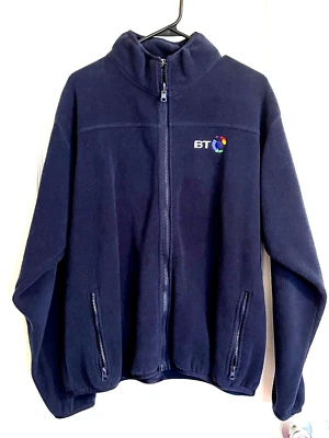 VANTAGE BT CONFERENCING Navy Blue Fleece Jacket Unisex Size XL - Image 1 of 2