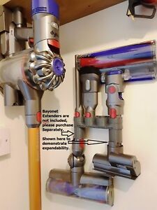 Dyson V15, 4 Tool Storage Wall Mounted Organiser Cordless Vacuum Cleaner