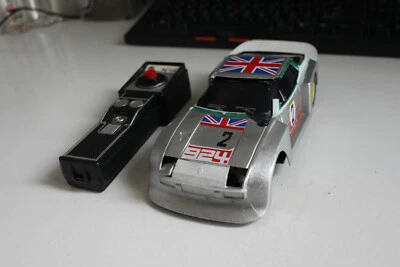 POLISTIL PORSCHE 924 TURBO METAL DIECAST RADIO CONTROL  80'S   - Immagine 1 di 4