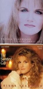 TRISHA YEARWOOD Lot 2 CDs-Thinkin' About You AND The Sweetest Gift  - Ships Free - Imagen 1 de 1