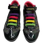 Lacoste Isanti Mid Mor 2 Slip-On Palm Trees Women’s Size 7- 38 Colorful Shoes
