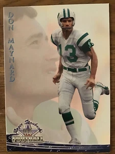 Tarjeta de fútbol americano de la NFL Don Maynard New York Jets 1994 Ted Williams Card Co. #42 - Imagen 1 de 2