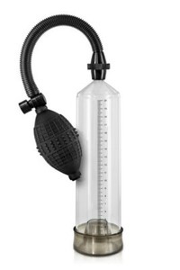 Powerful Penis Pump Erection Developer Extender Blue Junker - 9 Inch