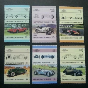 St. Vincent Classic Cars 1986 Vintage Automobile Old Time Transport (stamp) MNH - Picture 1 of 5