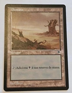 Swamp (V.2)●TEMPEST●MTG●1997●PORTUGUESE●BASIC LAND●NEAR MINT●18012 - Picture 1 of 1
