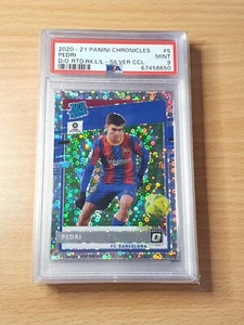 2020-21 Panini Chronicles Optic Rated Rookie Silver Circles Pedri #5 PSA 9 POP 5 - Picture 1 of 1